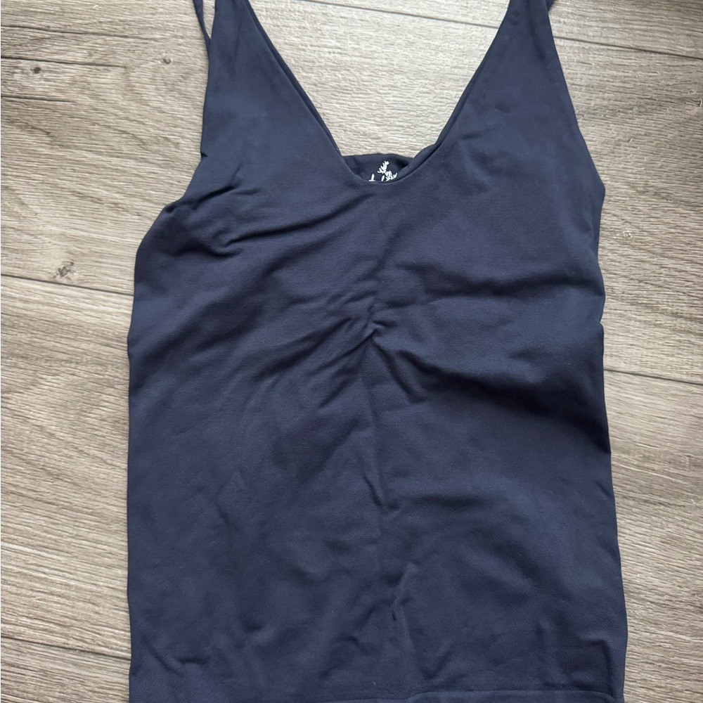 Free People Deep Blue Camisole Top